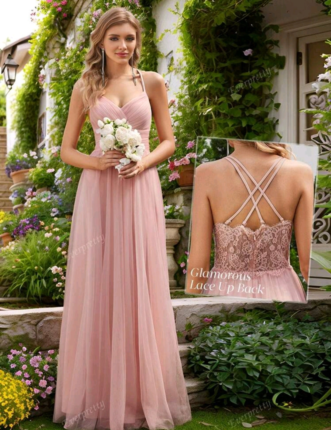 Blush pink Dress