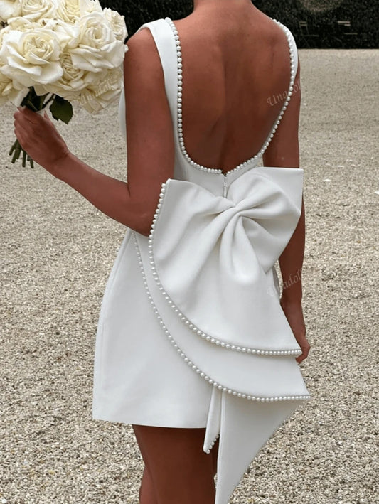 Bow Pearl Dress
