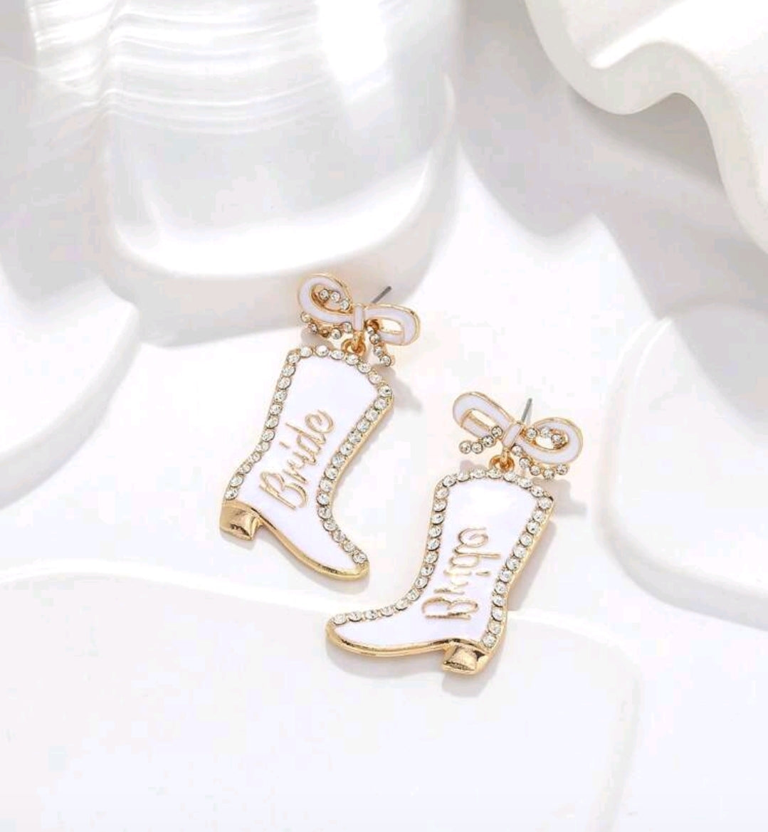 Cowboy Boot earings