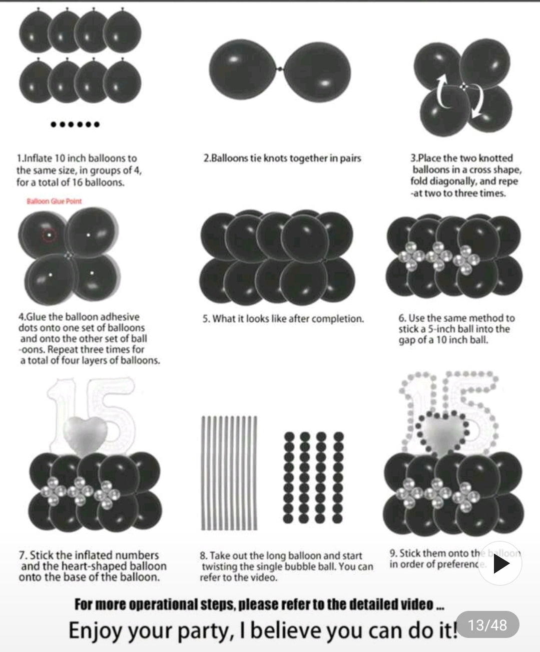Balloon set
