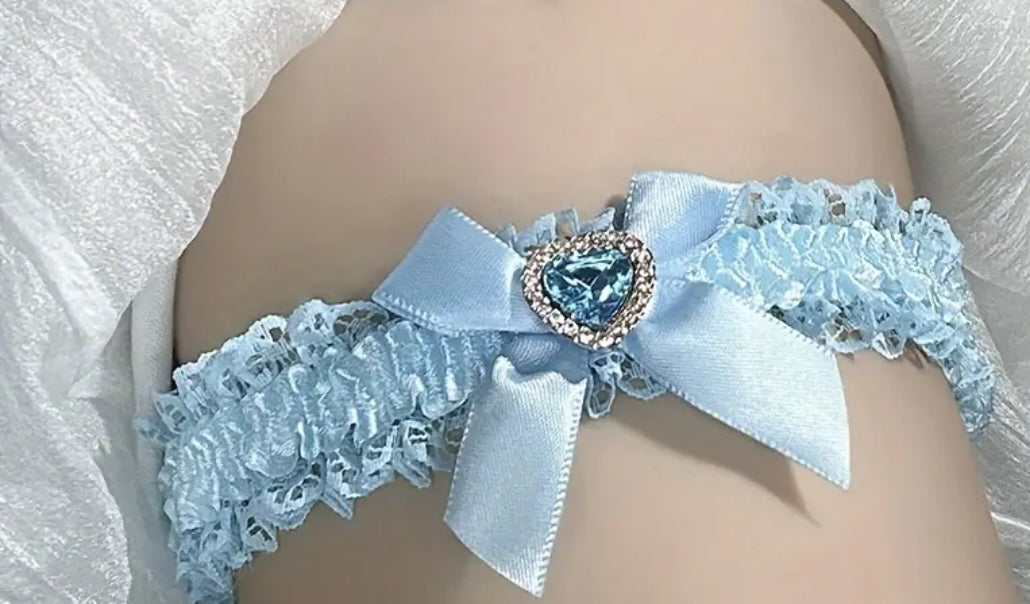 Something blue Garter