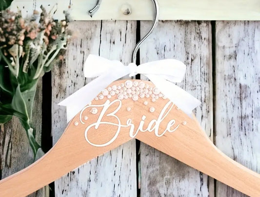 Personalised wedding Hanger