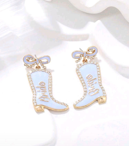 Cowboy Boot earings
