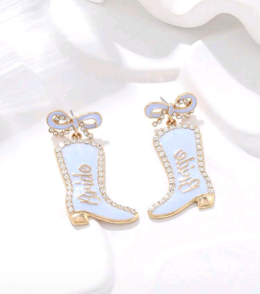 Cowboy Boot earings